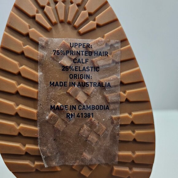 NEW Lauren Ralph Lauren Mylah Ankle Bootie 9.5 Leopard Print Calf Hair Heeled - Picture 13 of 15